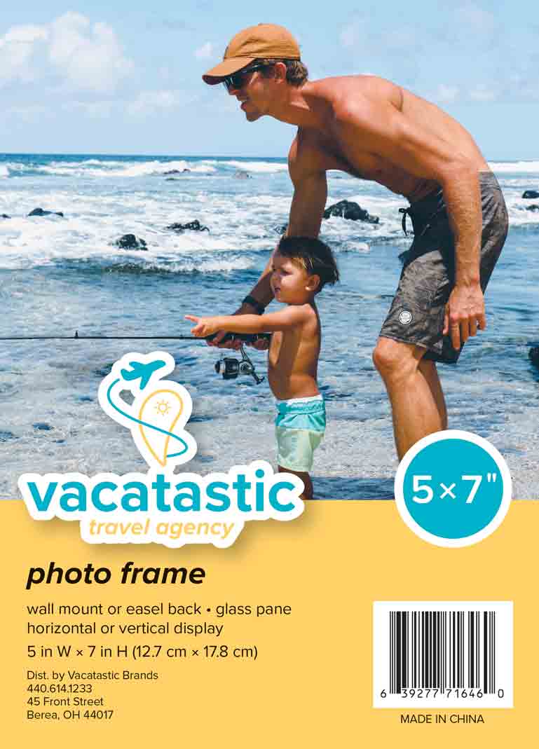 vacatastic type study and color study with blue sky background and palm trees